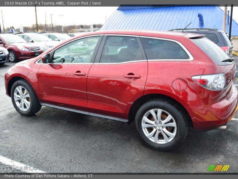 Copper Red / Sand 2010 Mazda CX-7 s Touring AWD