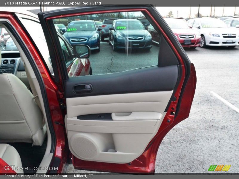 Copper Red / Sand 2010 Mazda CX-7 s Touring AWD