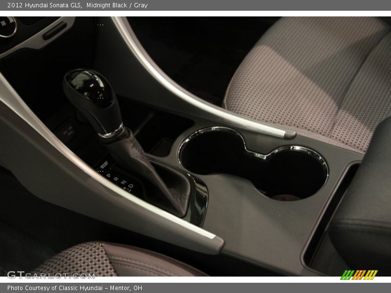 Midnight Black / Gray 2012 Hyundai Sonata GLS