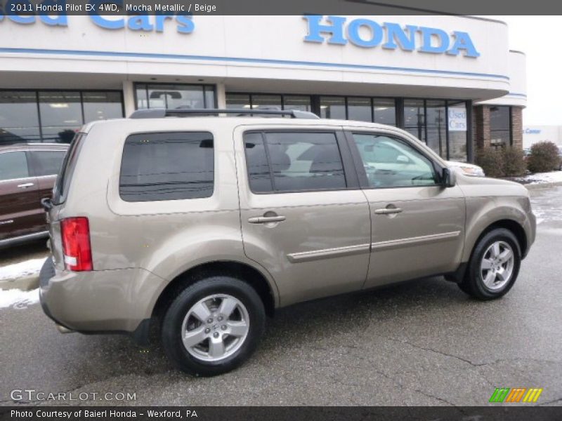Mocha Metallic / Beige 2011 Honda Pilot EX 4WD