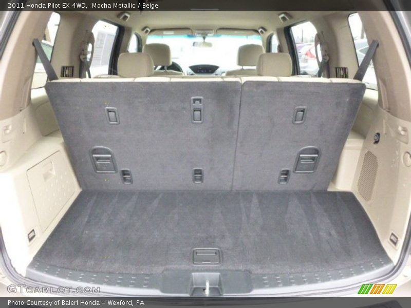 Mocha Metallic / Beige 2011 Honda Pilot EX 4WD