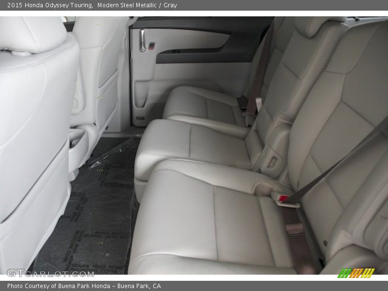 Modern Steel Metallic / Gray 2015 Honda Odyssey Touring