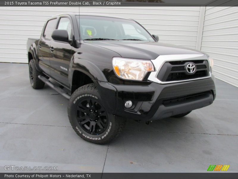 Front 3/4 View of 2015 Tacoma TSS PreRunner Double Cab
