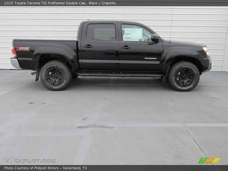  2015 Tacoma TSS PreRunner Double Cab Black