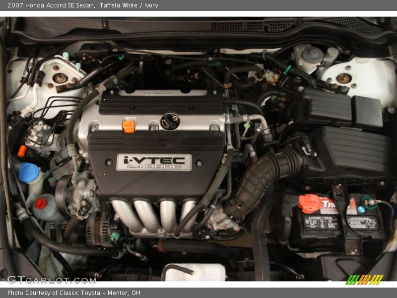  2007 Accord SE Sedan Engine - 2.4L DOHC 16V i-VTEC 4 Cylinder