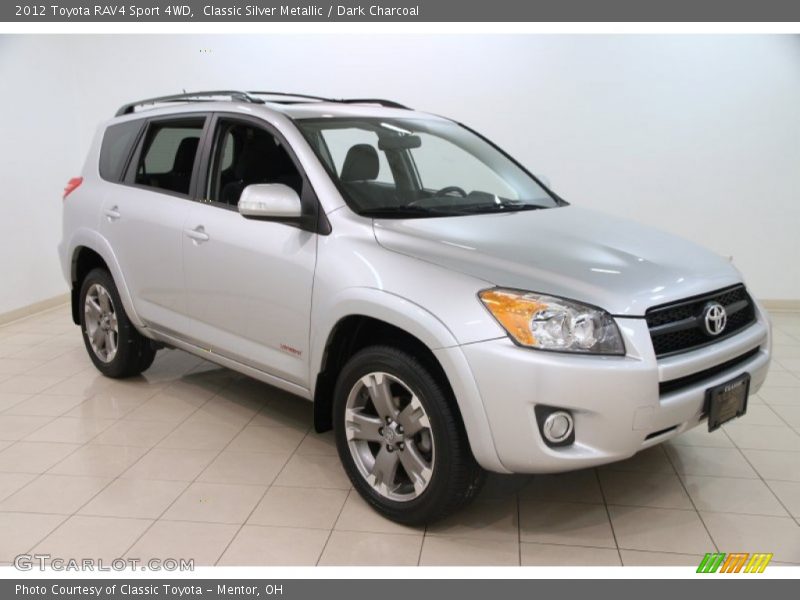 Classic Silver Metallic / Dark Charcoal 2012 Toyota RAV4 Sport 4WD