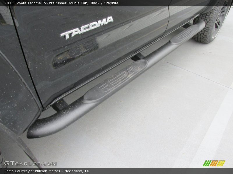Black / Graphite 2015 Toyota Tacoma TSS PreRunner Double Cab