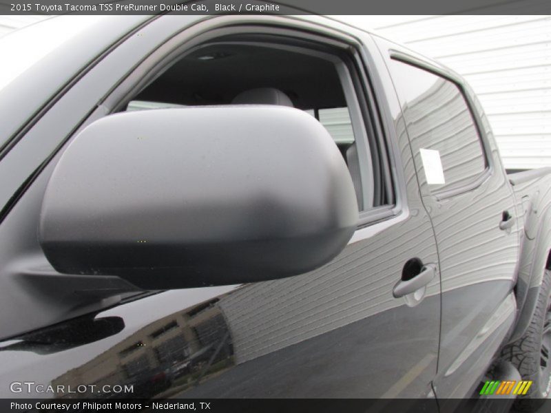 Black / Graphite 2015 Toyota Tacoma TSS PreRunner Double Cab