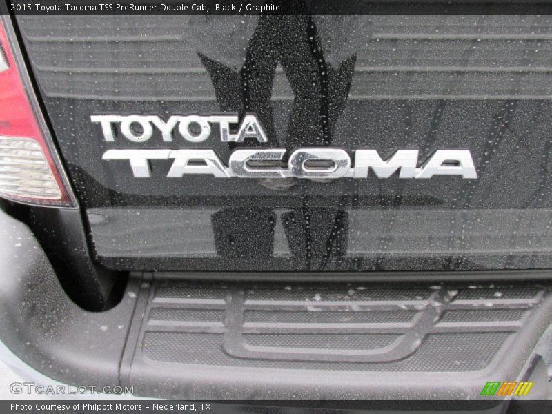 Black / Graphite 2015 Toyota Tacoma TSS PreRunner Double Cab