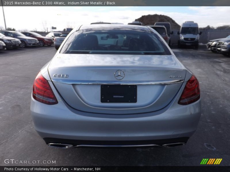 Iridium Silver Metallic / Black 2015 Mercedes-Benz C 300 4Matic