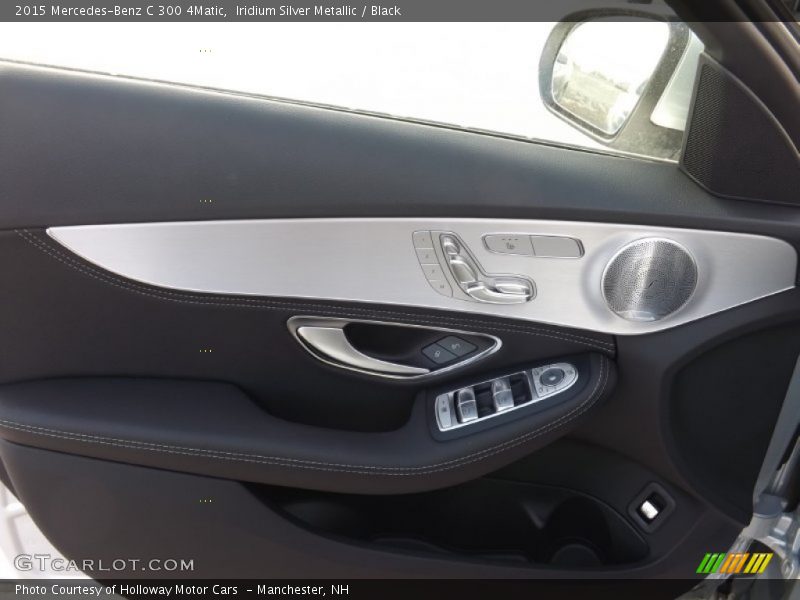 Iridium Silver Metallic / Black 2015 Mercedes-Benz C 300 4Matic