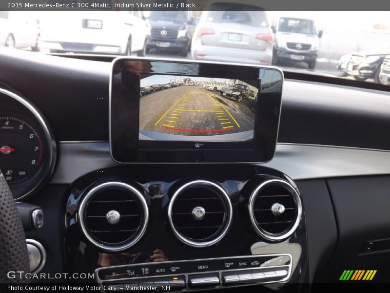 Iridium Silver Metallic / Black 2015 Mercedes-Benz C 300 4Matic