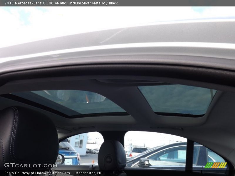 Iridium Silver Metallic / Black 2015 Mercedes-Benz C 300 4Matic