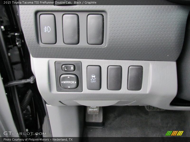 Black / Graphite 2015 Toyota Tacoma TSS PreRunner Double Cab