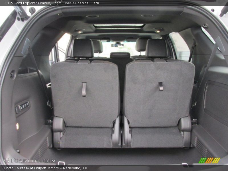 Ingot Silver / Charcoal Black 2015 Ford Explorer Limited