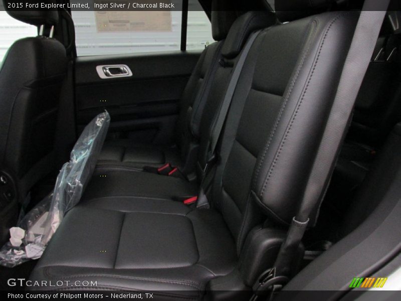 Ingot Silver / Charcoal Black 2015 Ford Explorer Limited