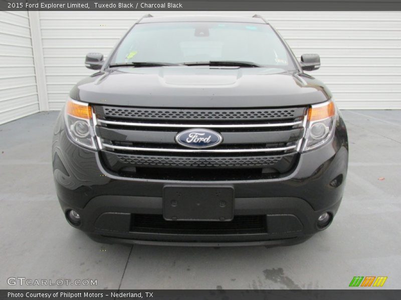 Tuxedo Black / Charcoal Black 2015 Ford Explorer Limited