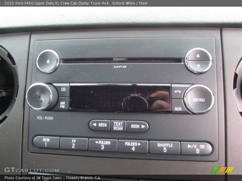 Controls of 2015 F450 Super Duty XL Crew Cab Dump Truck 4x4