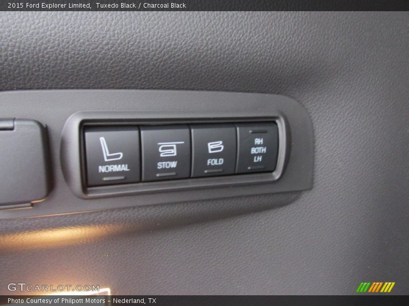 Tuxedo Black / Charcoal Black 2015 Ford Explorer Limited
