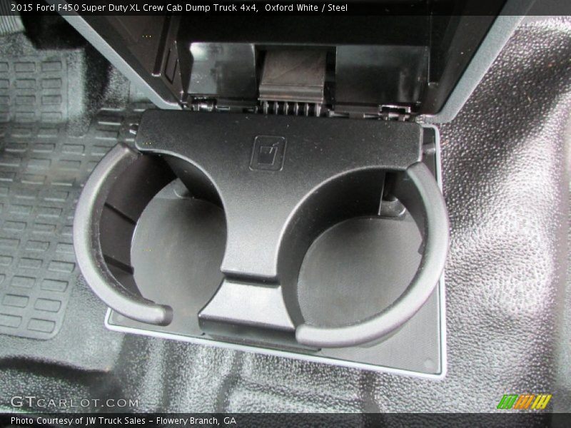Oxford White / Steel 2015 Ford F450 Super Duty XL Crew Cab Dump Truck 4x4