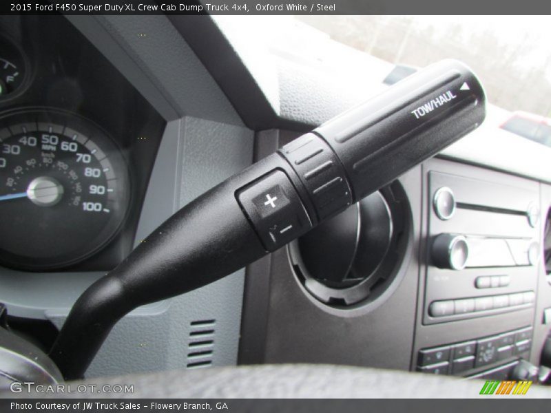  2015 F450 Super Duty XL Crew Cab Dump Truck 4x4 TorqShift 6 Speed SelectShift Automatic Shifter