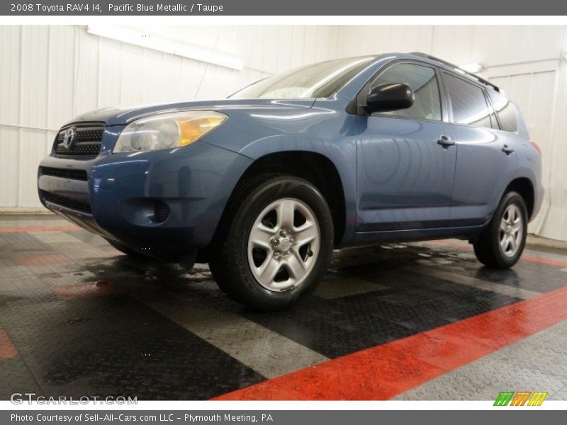 Pacific Blue Metallic / Taupe 2008 Toyota RAV4 I4