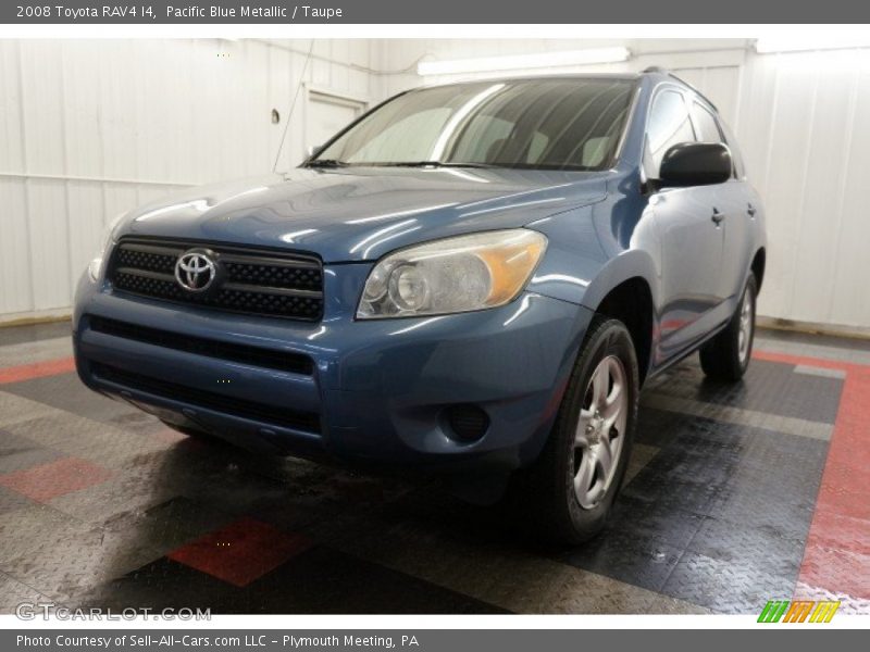 Pacific Blue Metallic / Taupe 2008 Toyota RAV4 I4