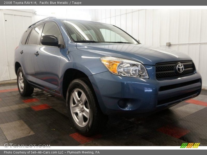 Pacific Blue Metallic / Taupe 2008 Toyota RAV4 I4
