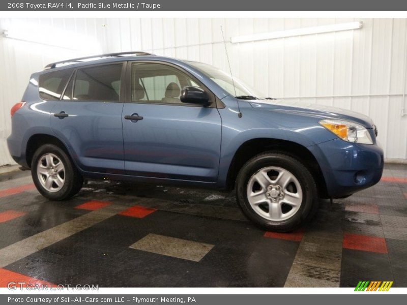 Pacific Blue Metallic / Taupe 2008 Toyota RAV4 I4