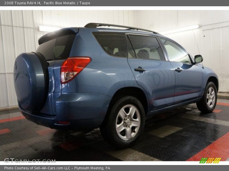 Pacific Blue Metallic / Taupe 2008 Toyota RAV4 I4