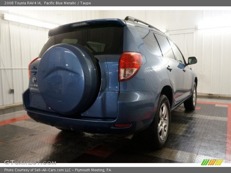 Pacific Blue Metallic / Taupe 2008 Toyota RAV4 I4