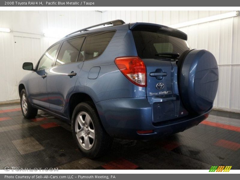 Pacific Blue Metallic / Taupe 2008 Toyota RAV4 I4