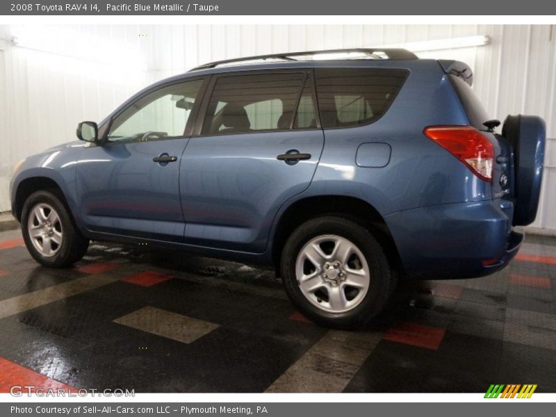 Pacific Blue Metallic / Taupe 2008 Toyota RAV4 I4
