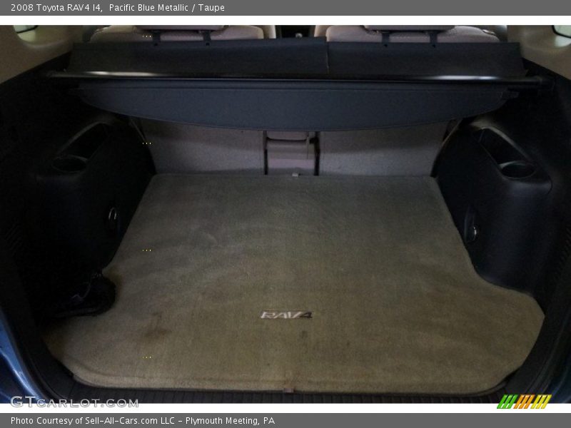 Pacific Blue Metallic / Taupe 2008 Toyota RAV4 I4