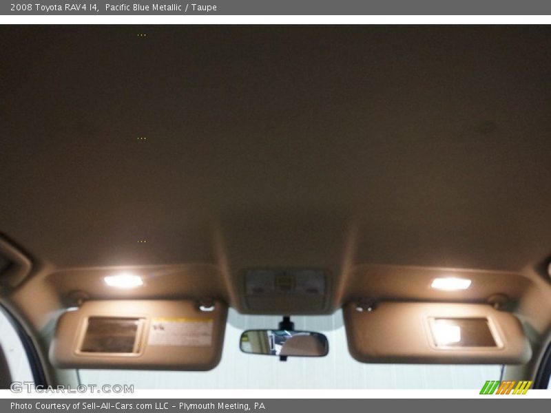 Pacific Blue Metallic / Taupe 2008 Toyota RAV4 I4