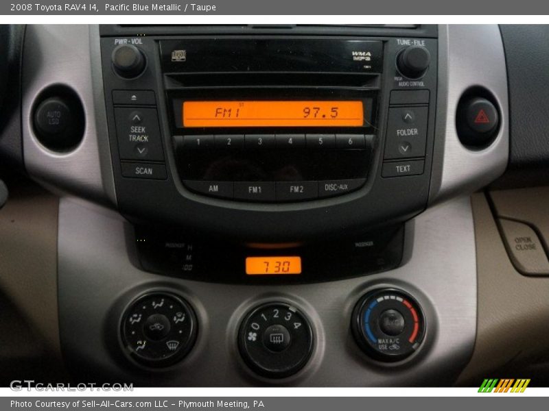 Pacific Blue Metallic / Taupe 2008 Toyota RAV4 I4