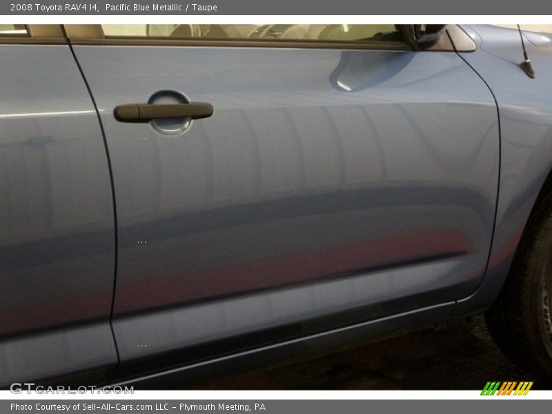 Pacific Blue Metallic / Taupe 2008 Toyota RAV4 I4