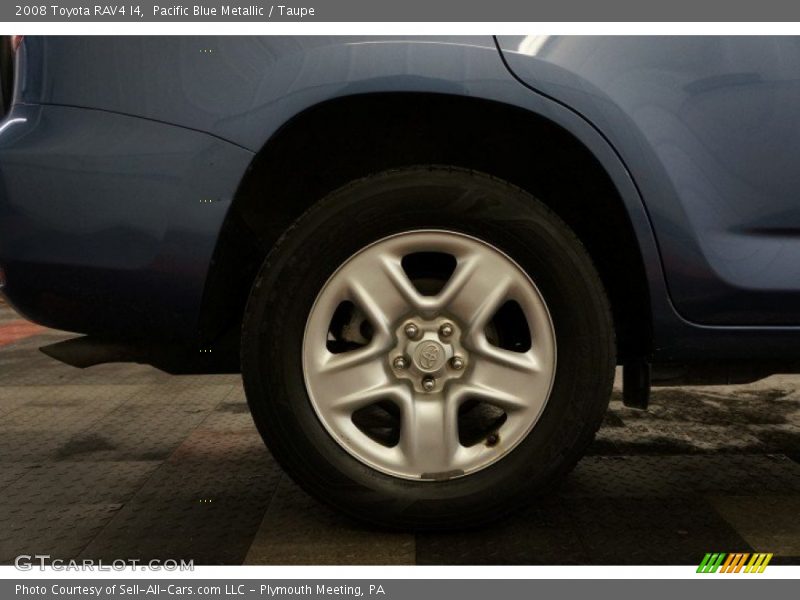Pacific Blue Metallic / Taupe 2008 Toyota RAV4 I4