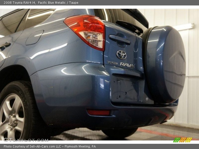 Pacific Blue Metallic / Taupe 2008 Toyota RAV4 I4