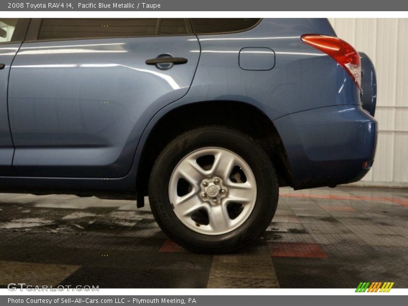 Pacific Blue Metallic / Taupe 2008 Toyota RAV4 I4