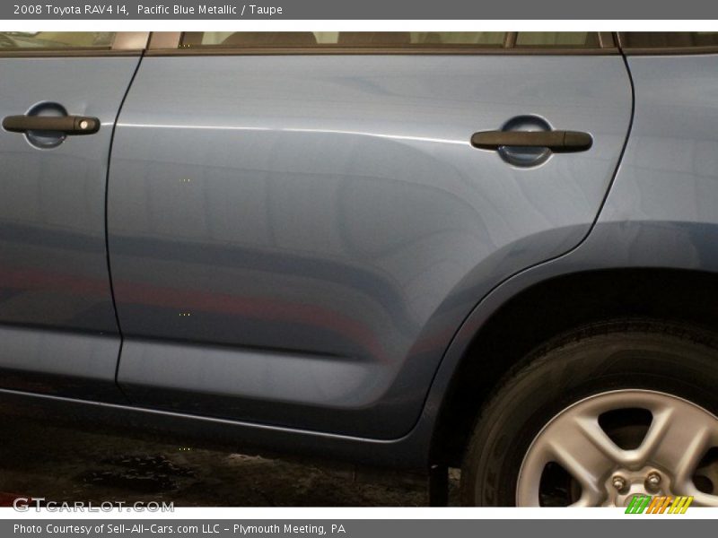 Pacific Blue Metallic / Taupe 2008 Toyota RAV4 I4