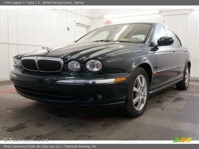 British Racing Green / Barley 2004 Jaguar X-Type 2.5