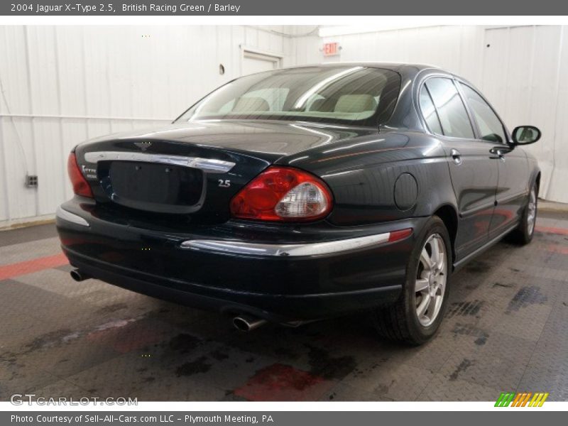 British Racing Green / Barley 2004 Jaguar X-Type 2.5