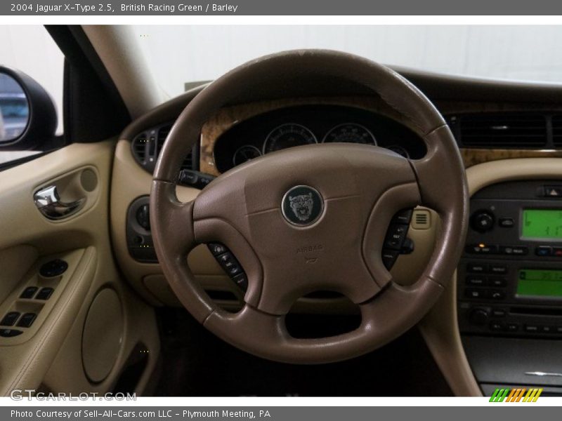 British Racing Green / Barley 2004 Jaguar X-Type 2.5