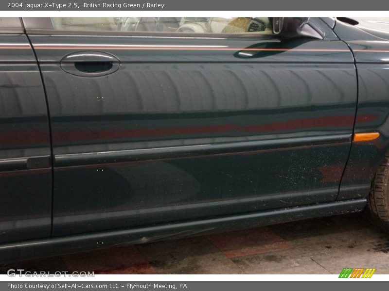 British Racing Green / Barley 2004 Jaguar X-Type 2.5