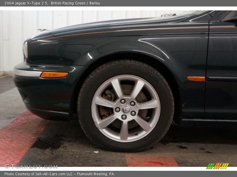 British Racing Green / Barley 2004 Jaguar X-Type 2.5