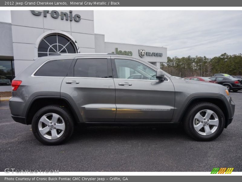 Mineral Gray Metallic / Black 2012 Jeep Grand Cherokee Laredo