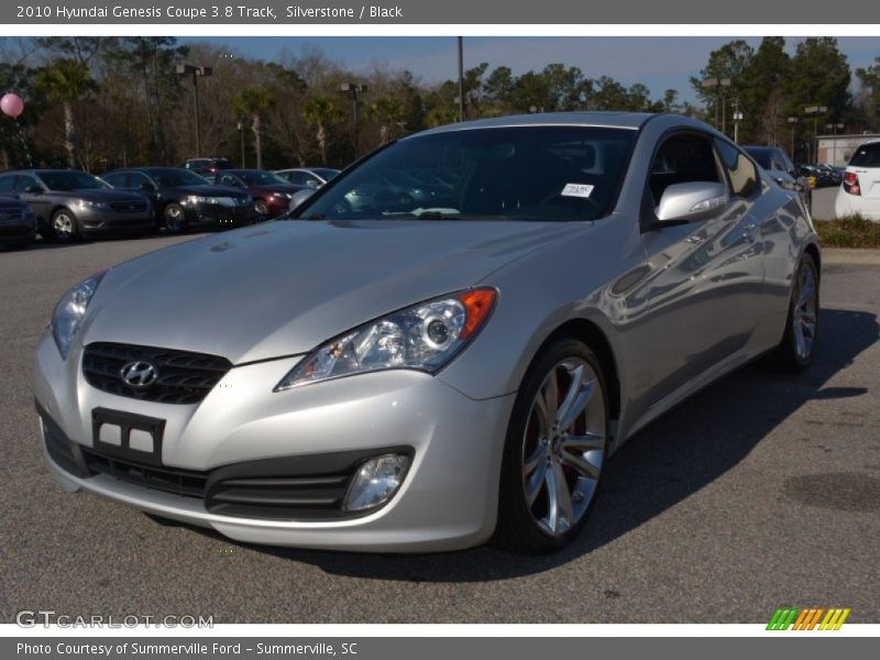 Silverstone / Black 2010 Hyundai Genesis Coupe 3.8 Track