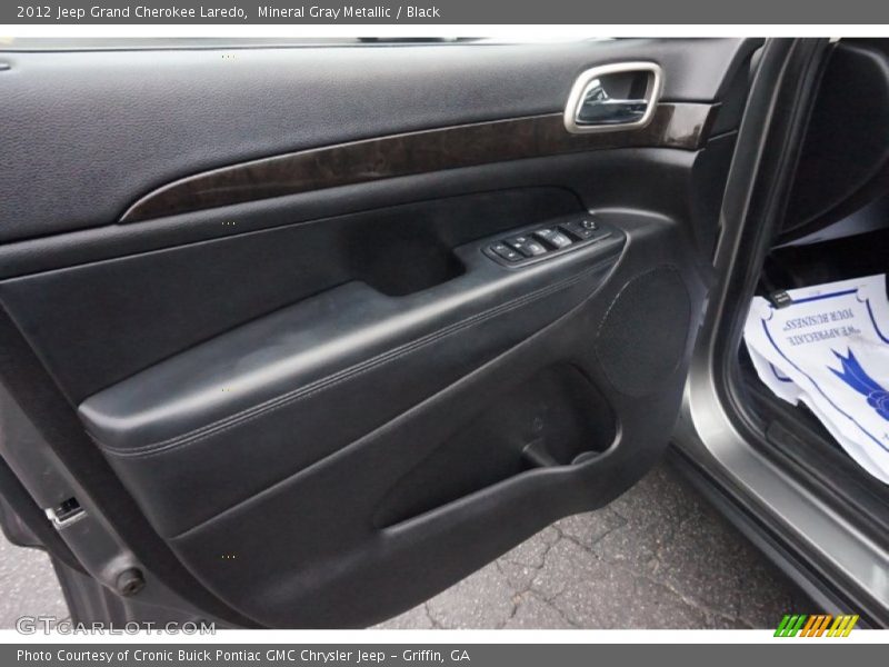 Mineral Gray Metallic / Black 2012 Jeep Grand Cherokee Laredo