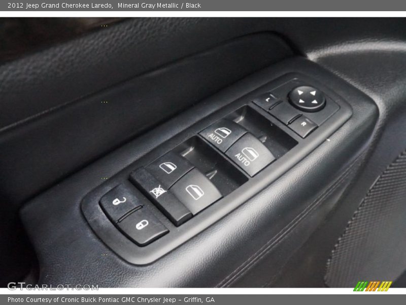 Mineral Gray Metallic / Black 2012 Jeep Grand Cherokee Laredo
